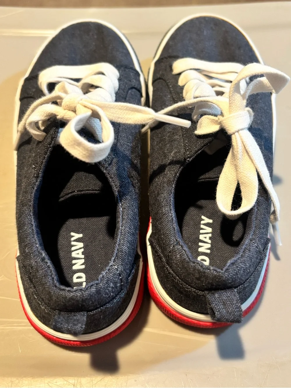 Kids Old Navy Canvas Lace-Up Sneakers